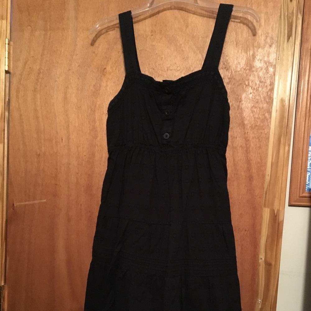 Black summer dress